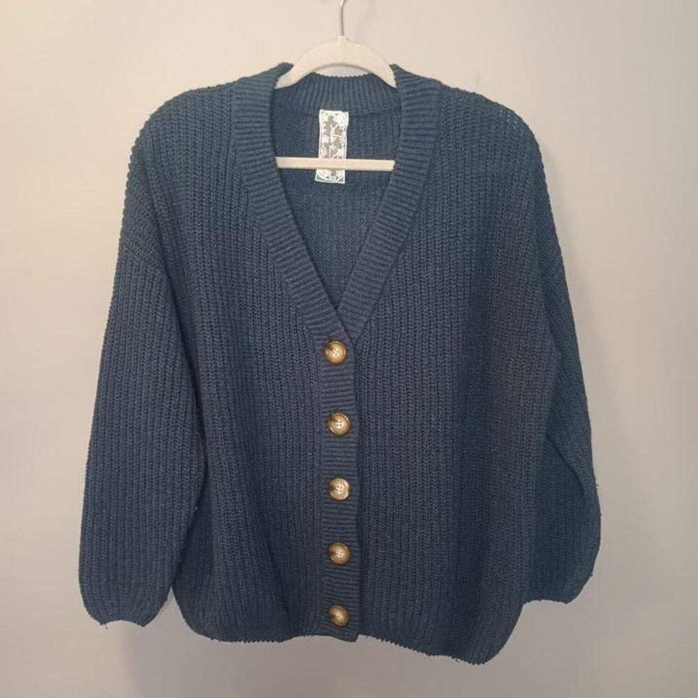 Sadie and sage blue cardigan